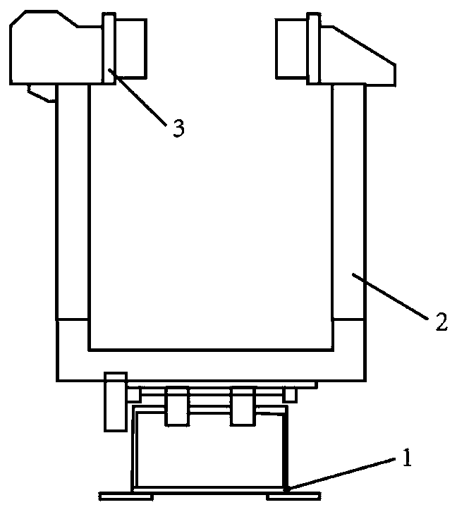 Automatic replacement system and method for tooling for robot production line and application