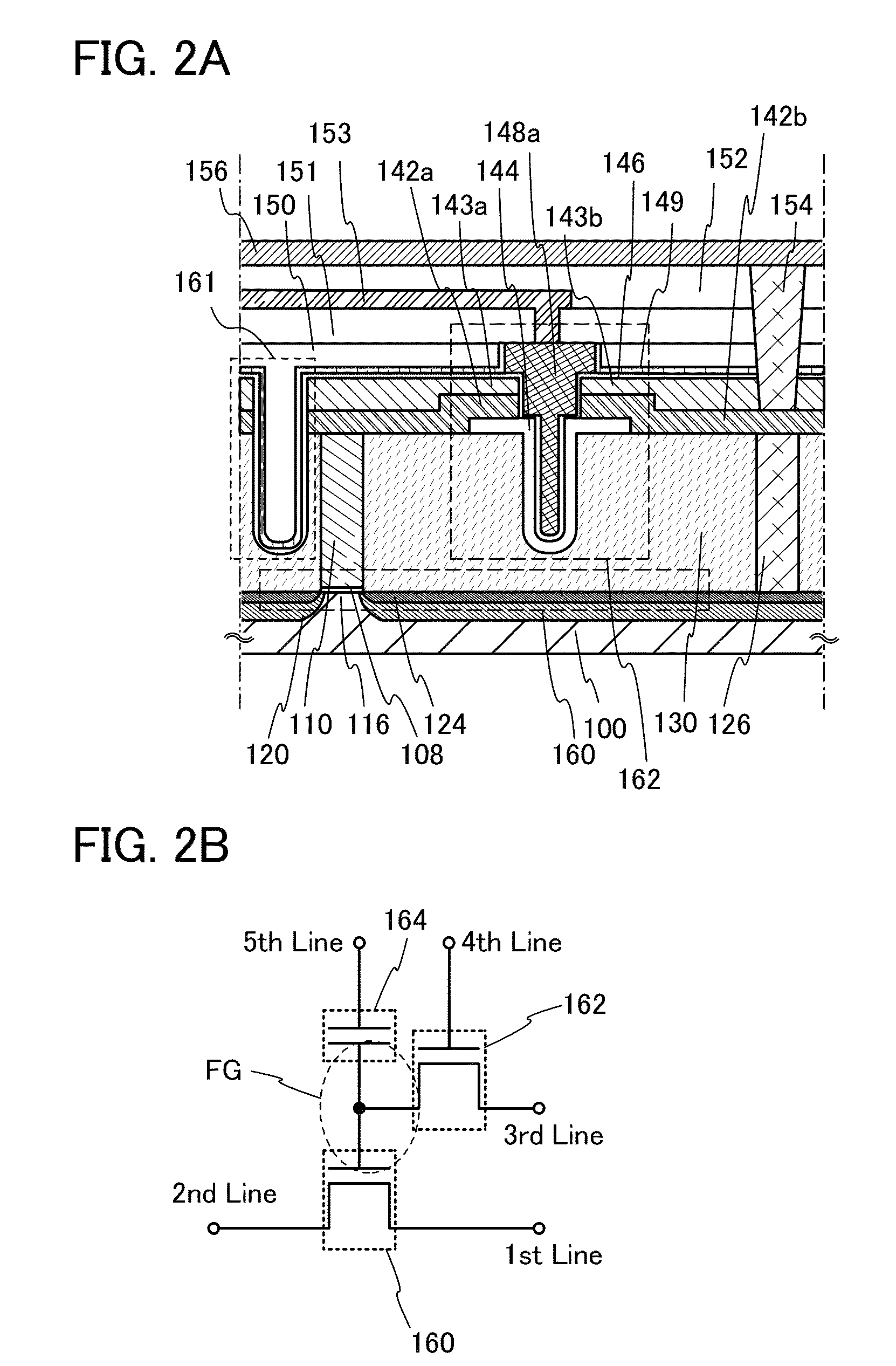 Semiconductor device with a wide-gap semiconductor layer on inner wall of trench