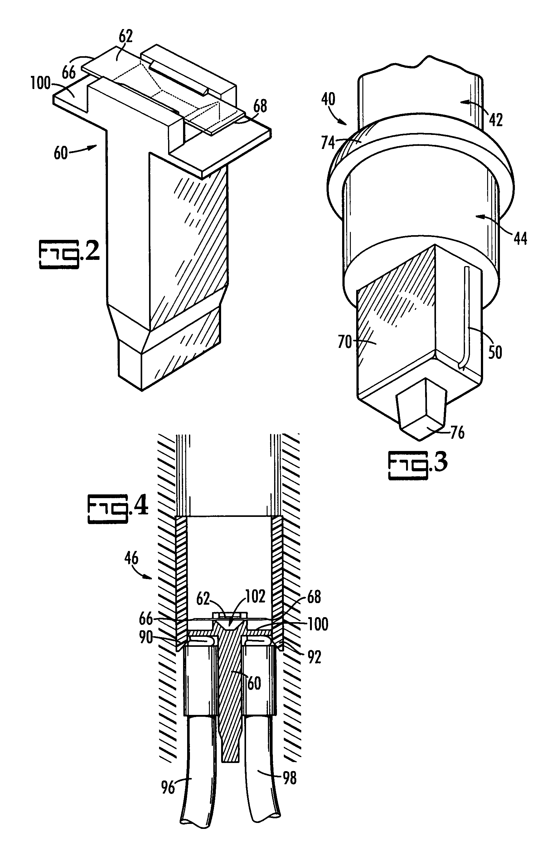Mechanical shunt for use in a socket in a string of lights