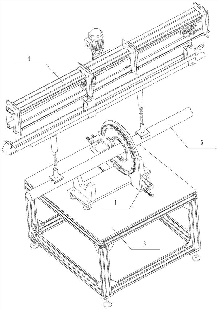 Automatic workpiece code spraying device and method