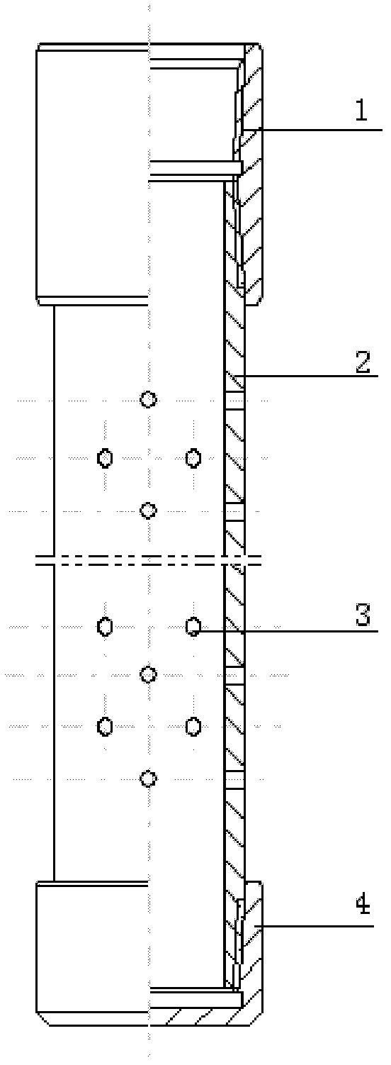 Treating agent as well as method and device for continuously reducing hydrogen sulfide in oil well shaft