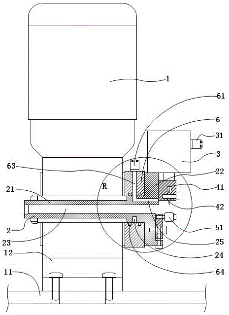 Rotary cutoff device for evaporating pipe