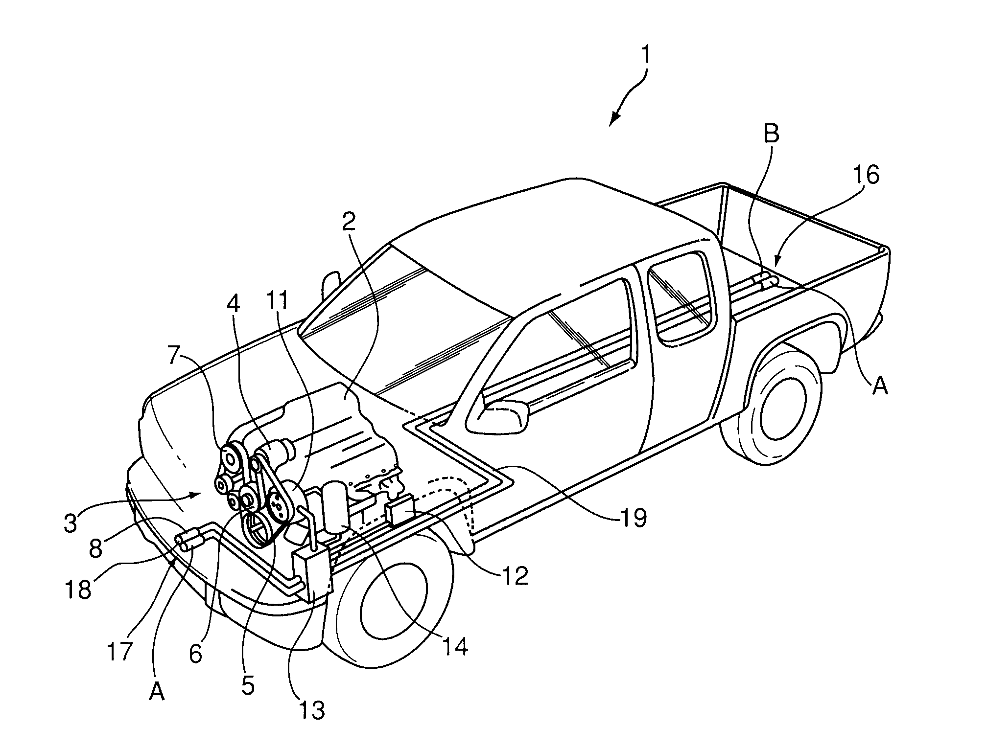 Vehicle auxiliary hydraulic system