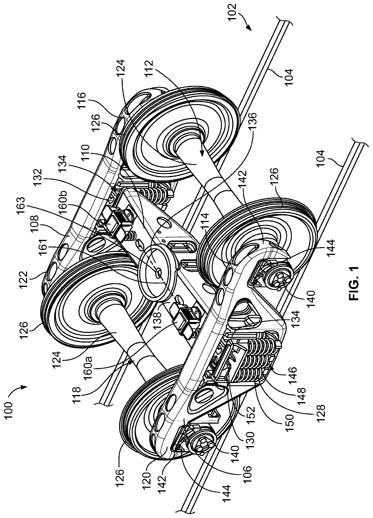 Railway truck assembly having friction assist side bearings