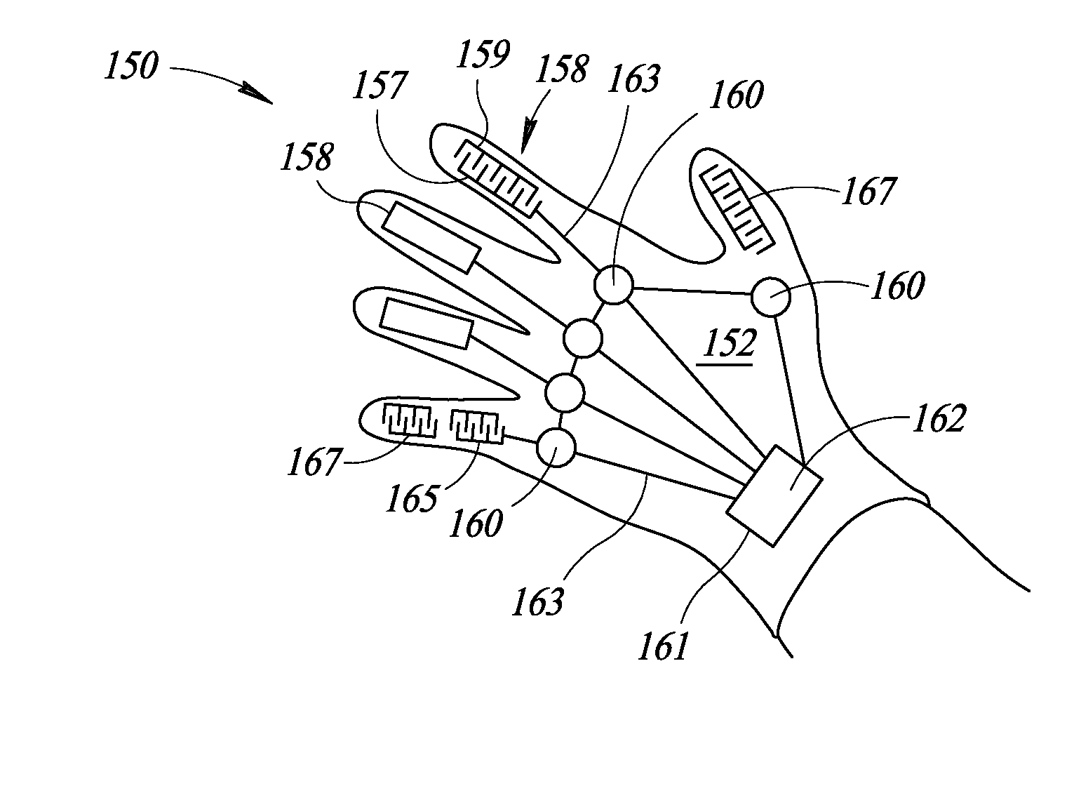 Flexible smart glove