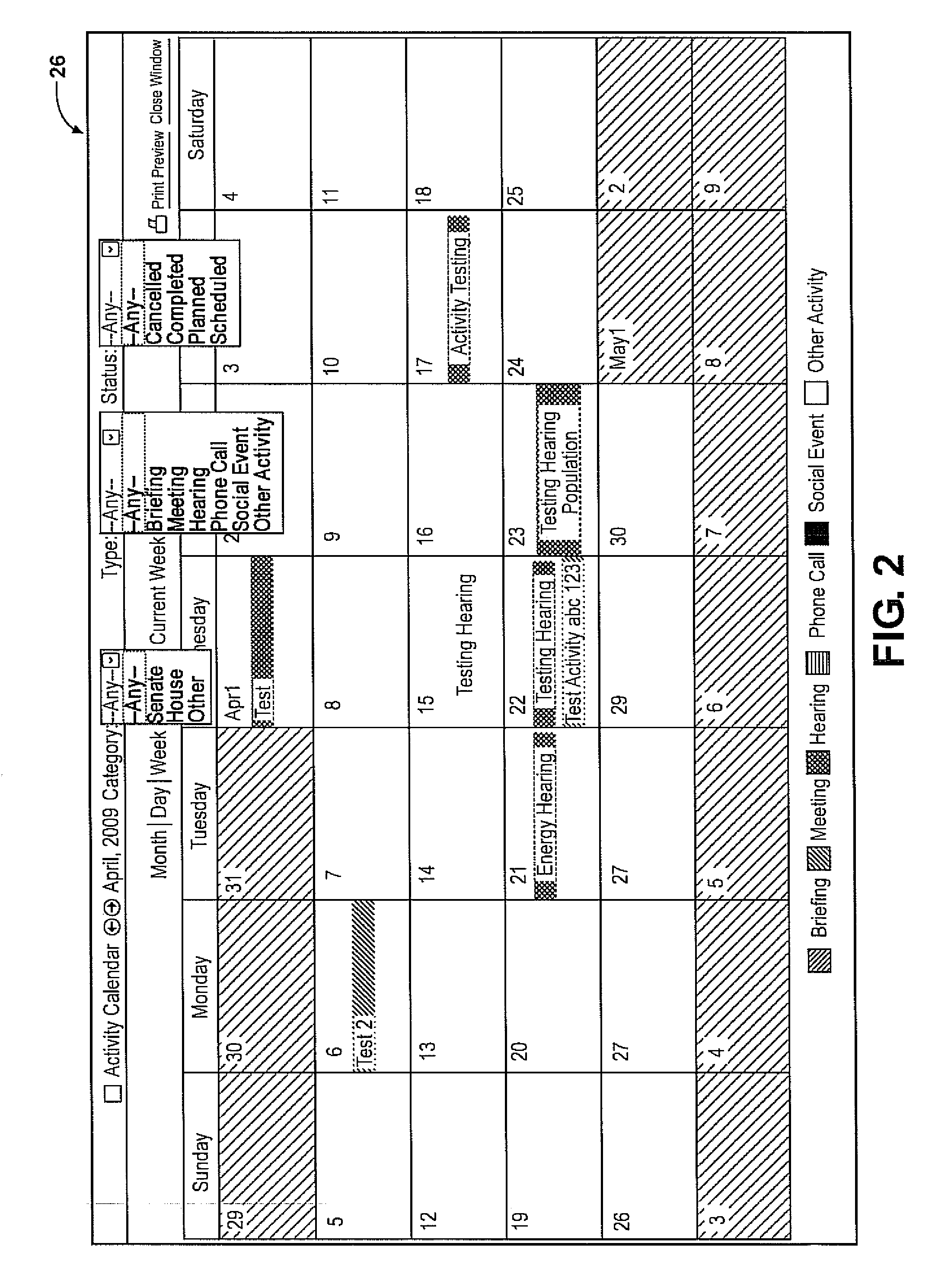 Data and event management system and method