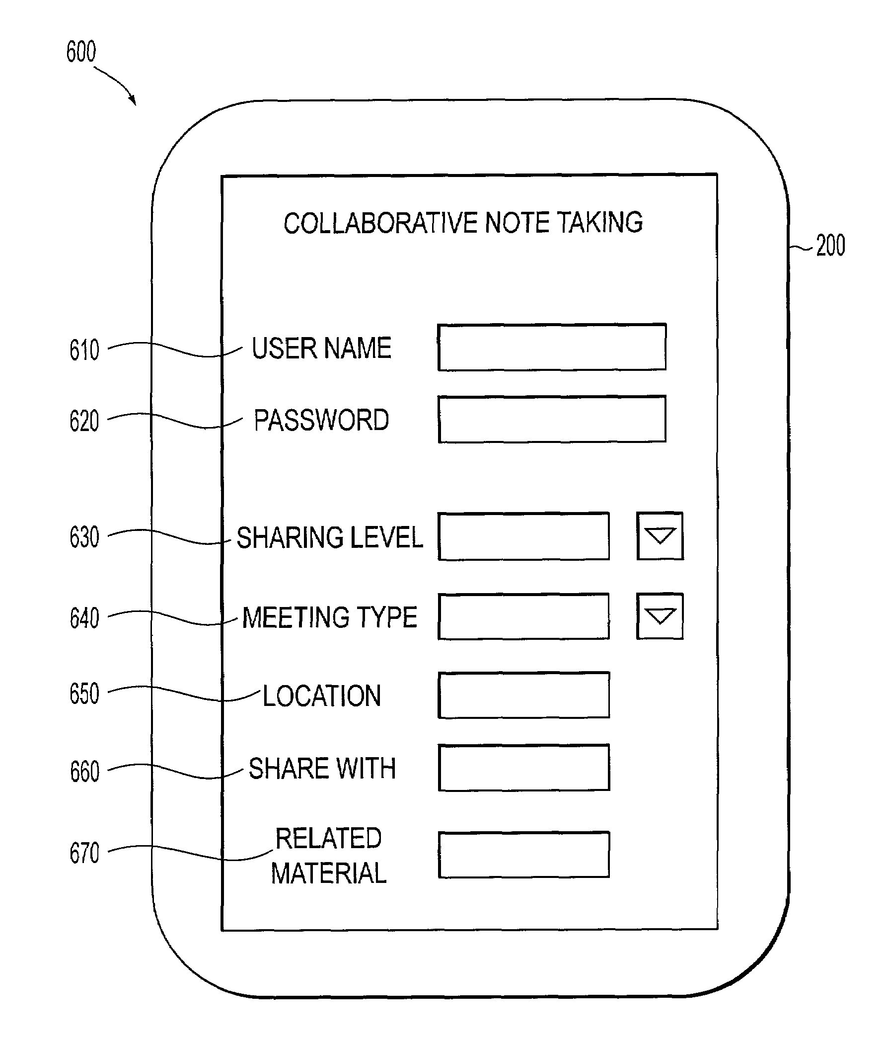 Systems and methods for displaying text recommendations during collaborative note taking