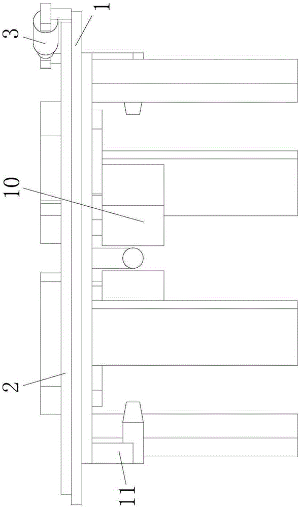 Smearing device for piston greasing device