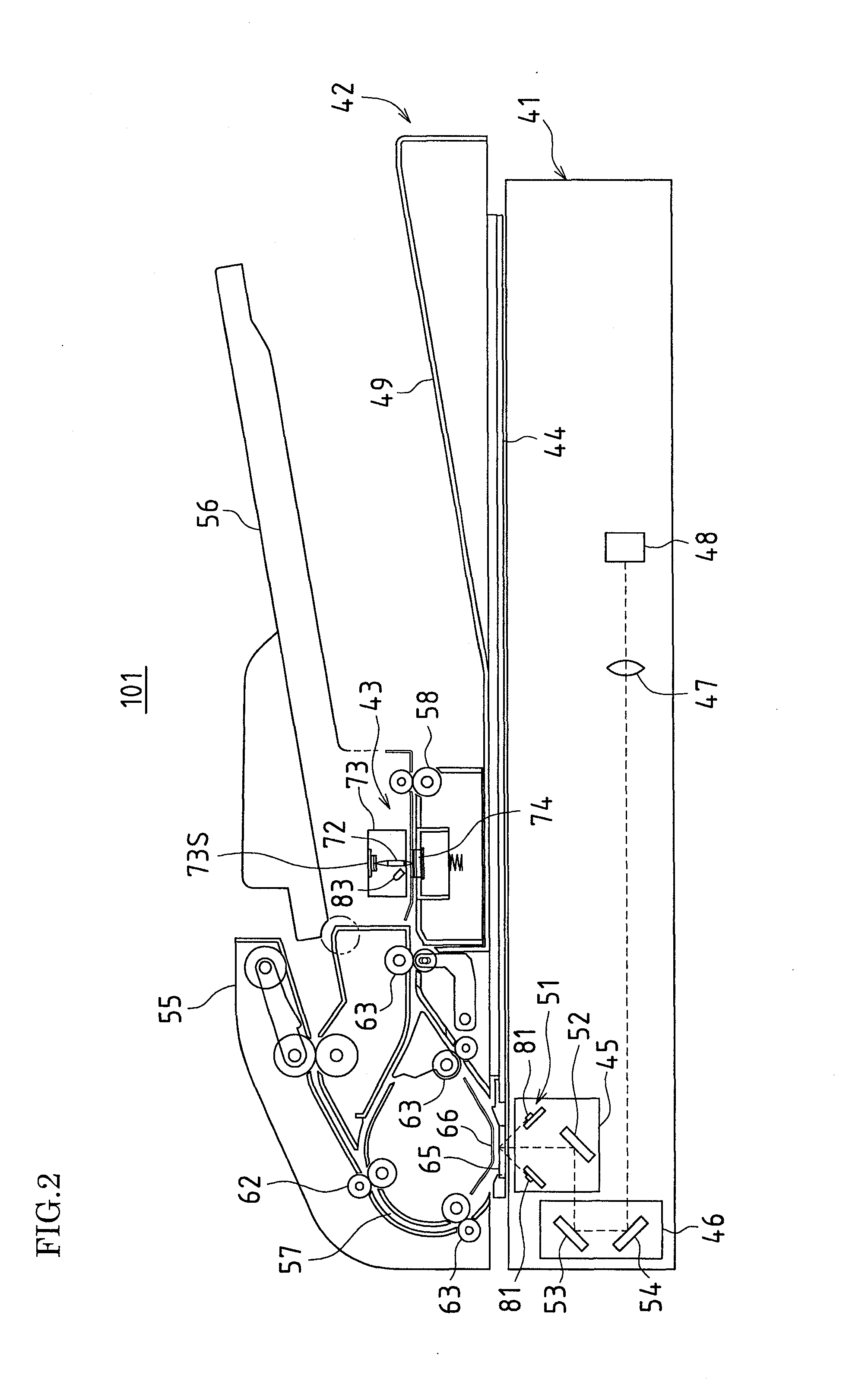 Image reading apparatus and image forming apparatus provided with same