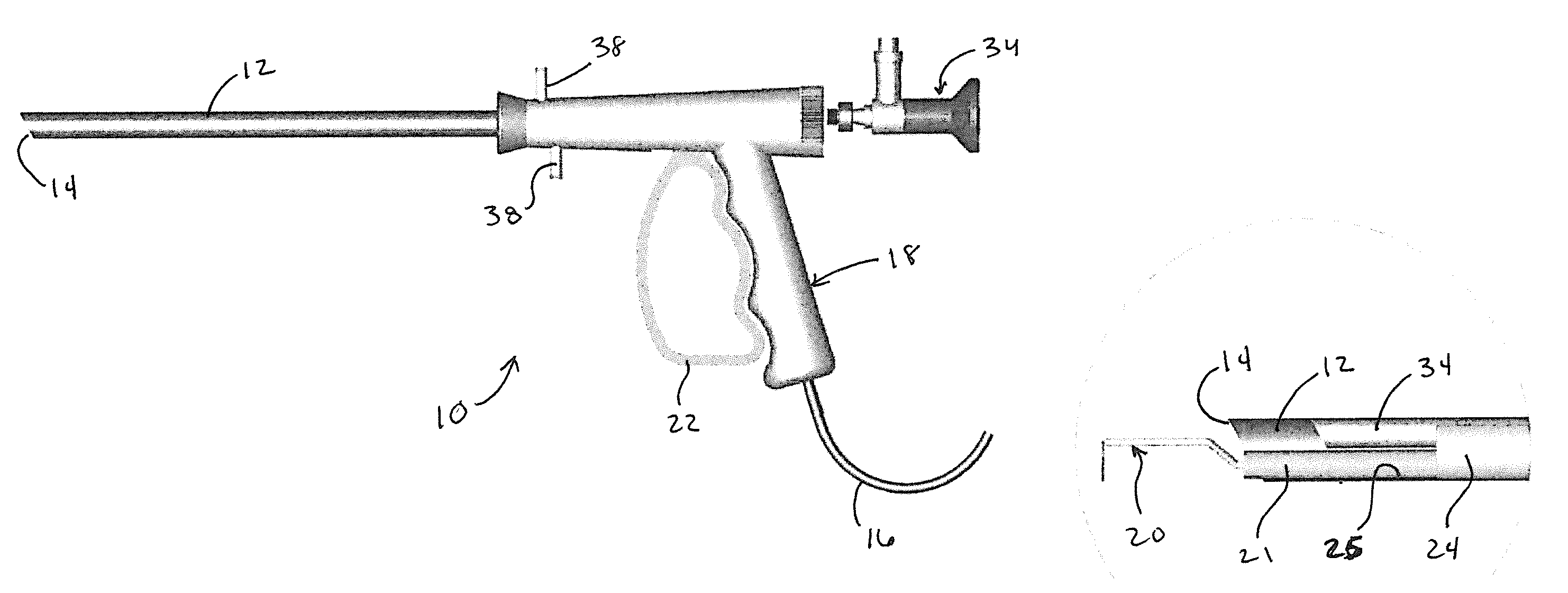 Disposable electrosurgical probe and kit and method of using