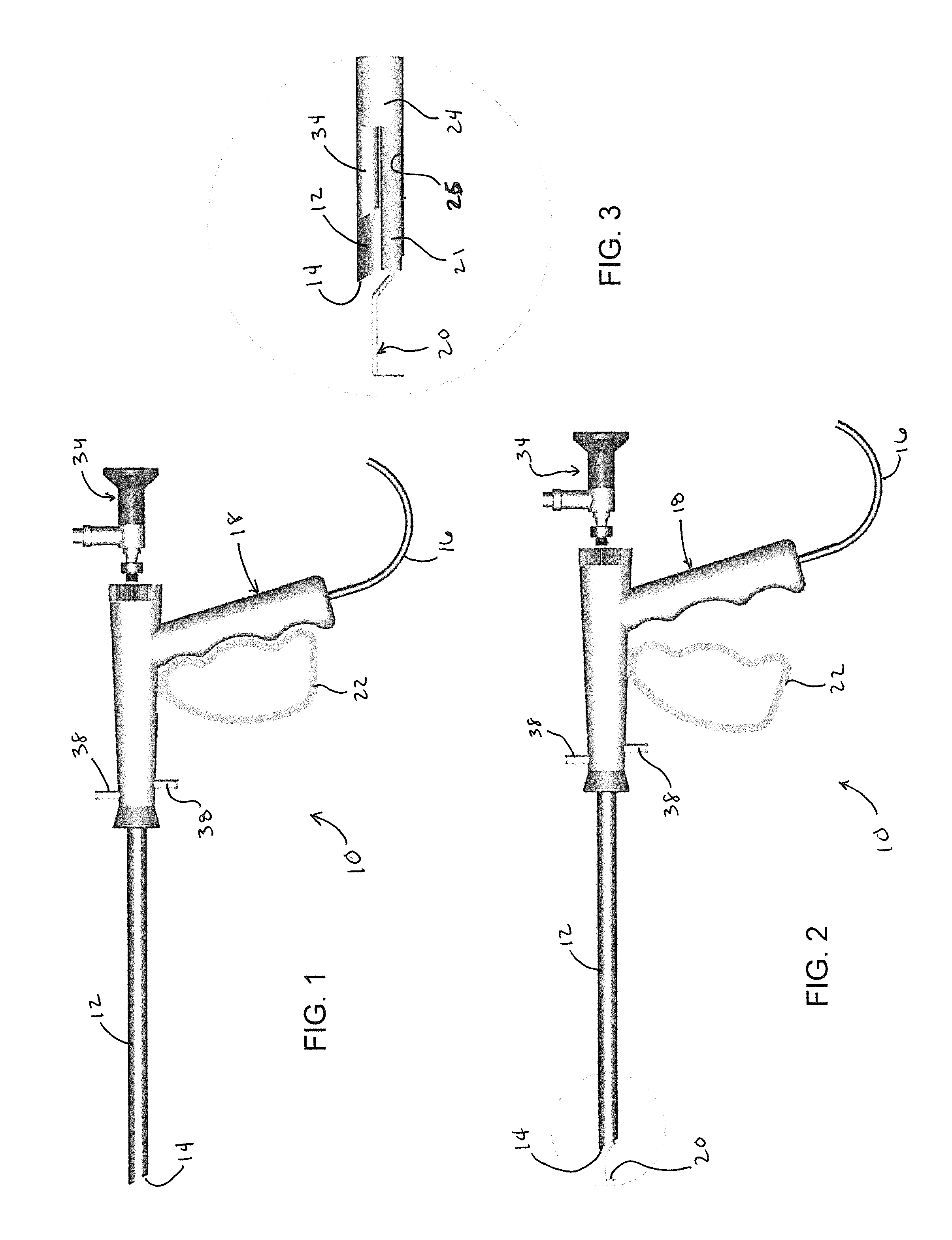 Disposable electrosurgical probe and kit and method of using