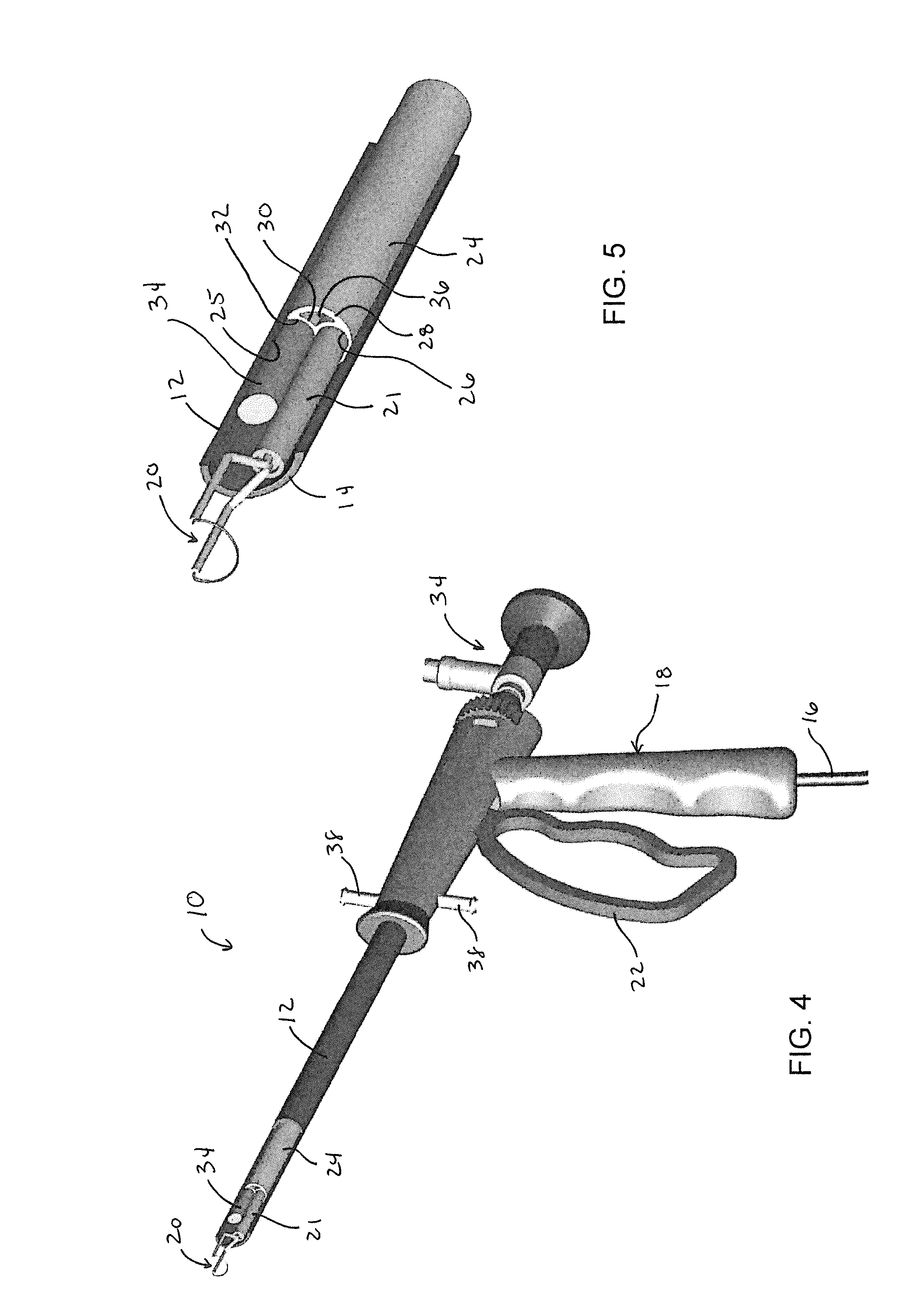 Disposable electrosurgical probe and kit and method of using