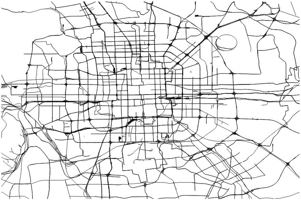 Urban hierarchical regional division method based on vector map data model