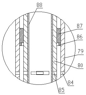 Concrete high temperature resistance and frost resistance test device