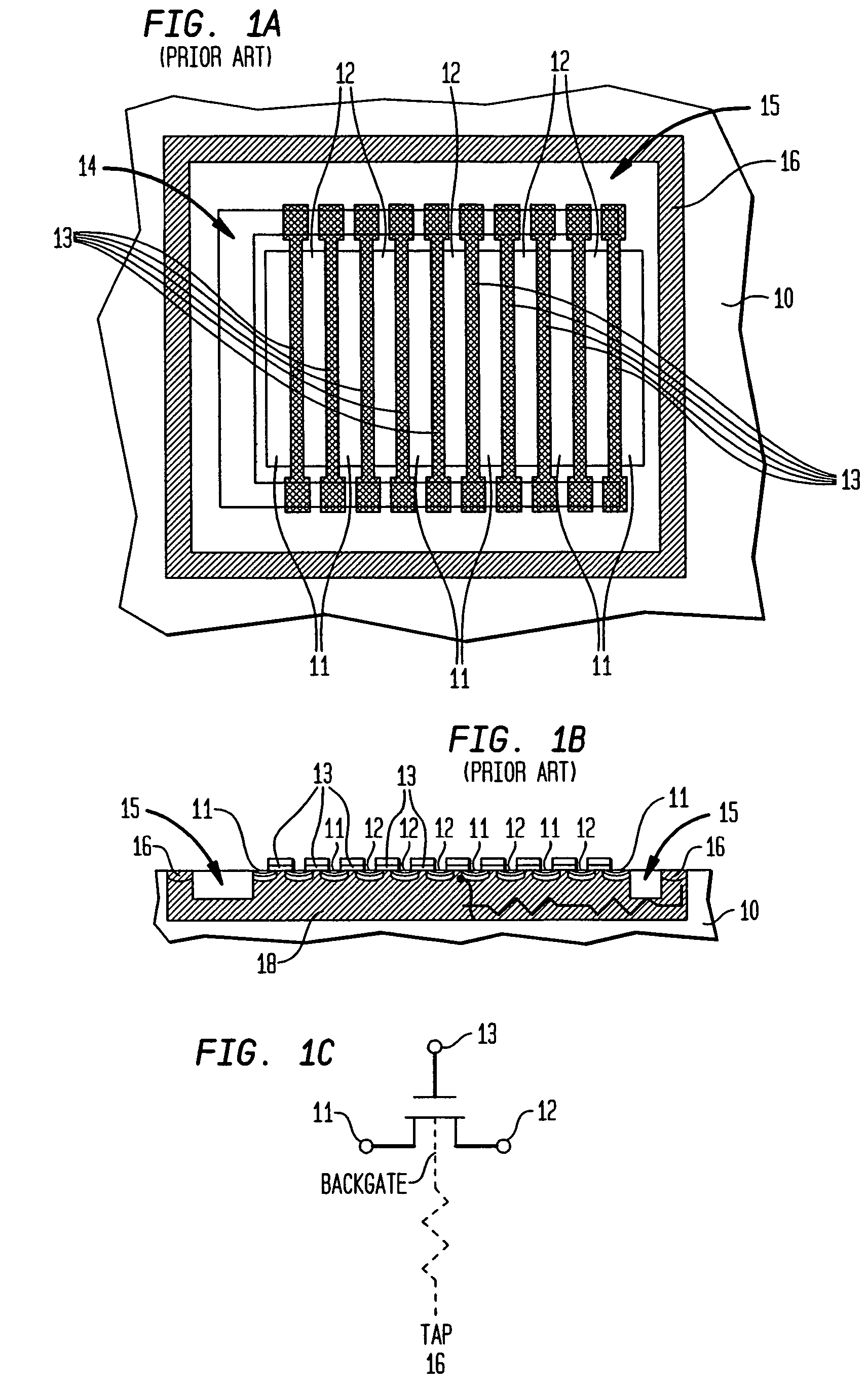 Split source RF MOSFET device