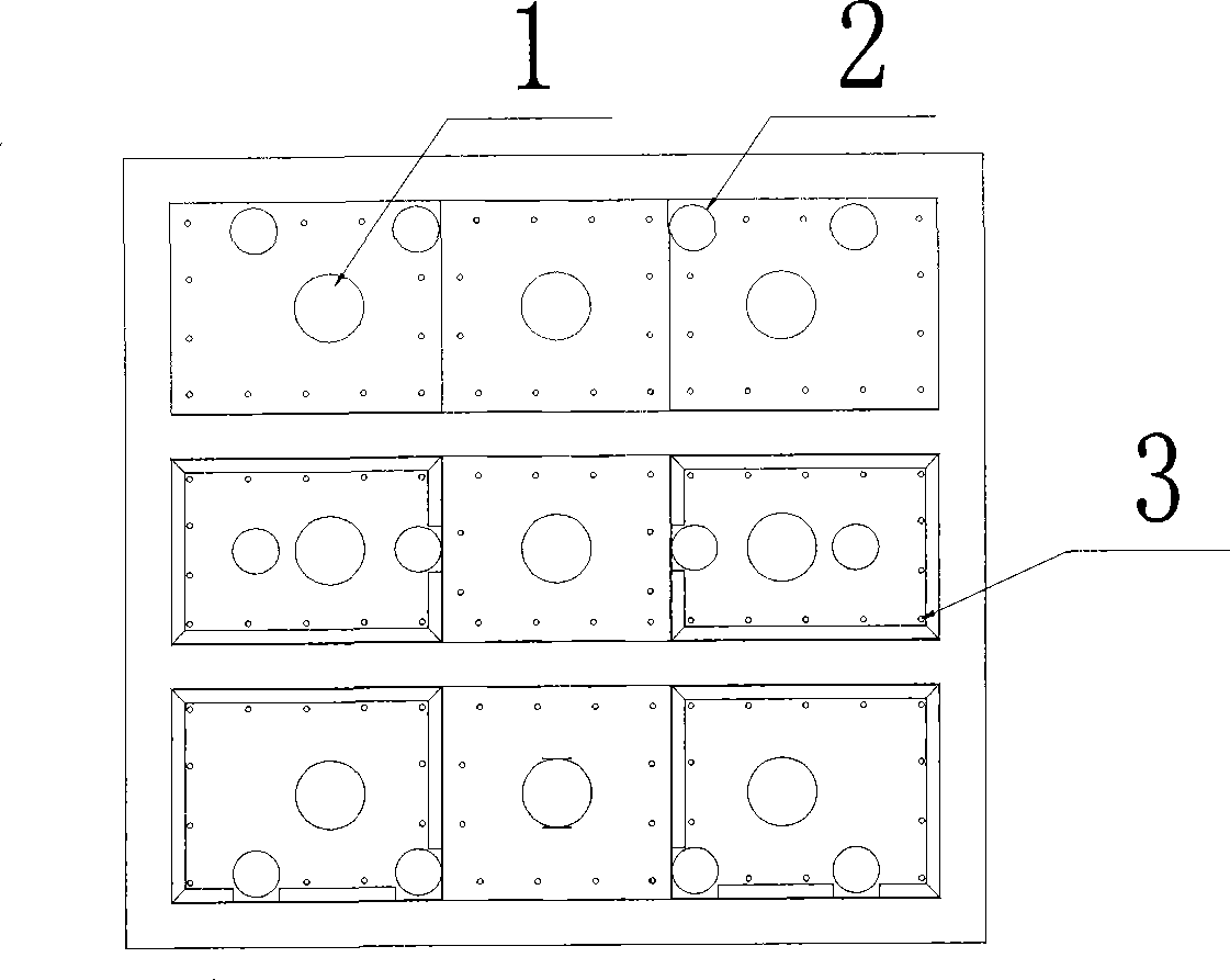 Method for positioning and mounting large-scale bridge support