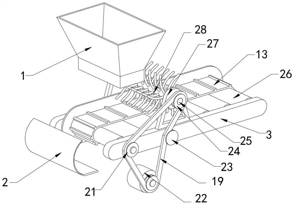 Multi-layer automatic three-dimensional withering and tedding tank device for tea processing