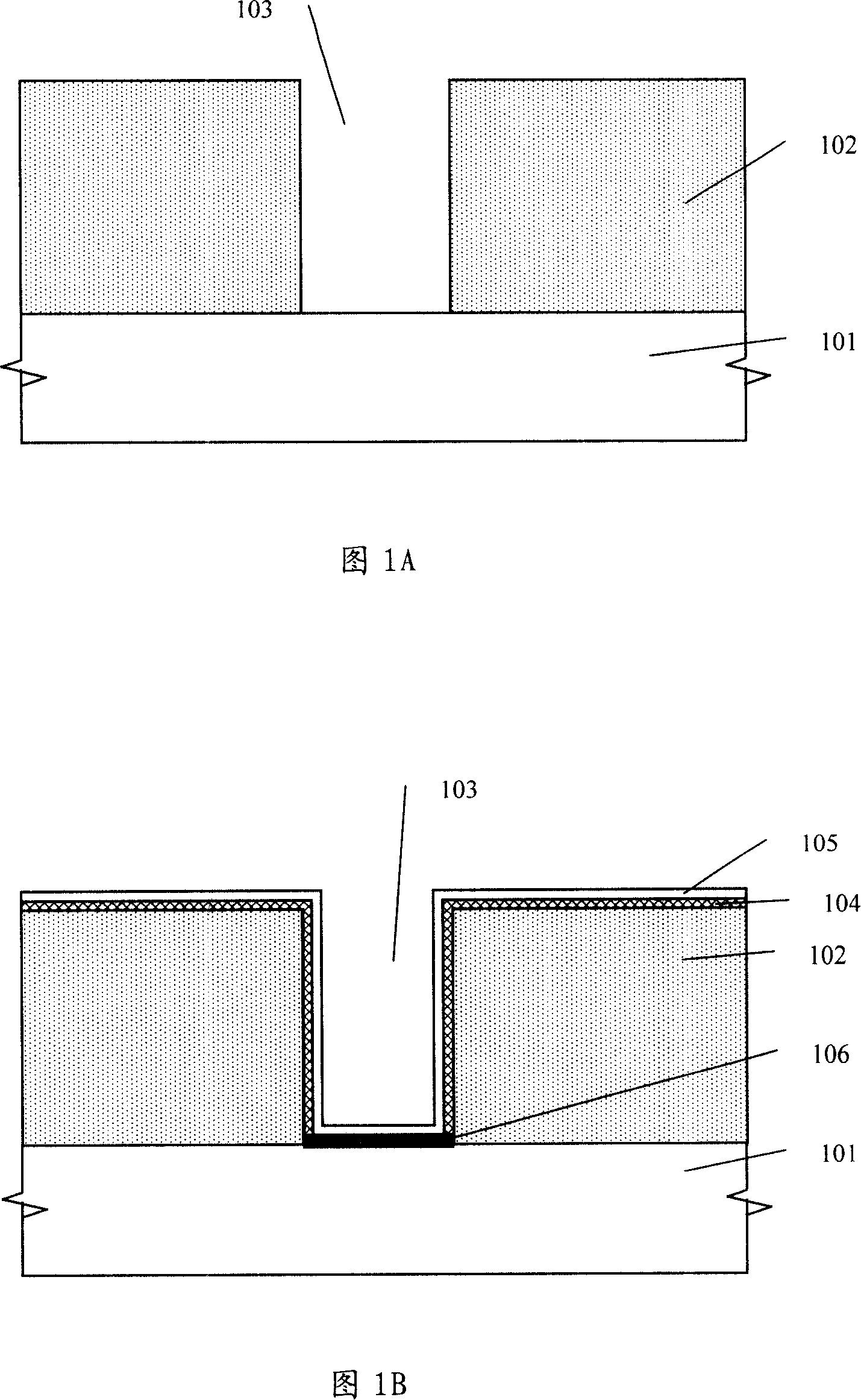 Filling method of contact hole