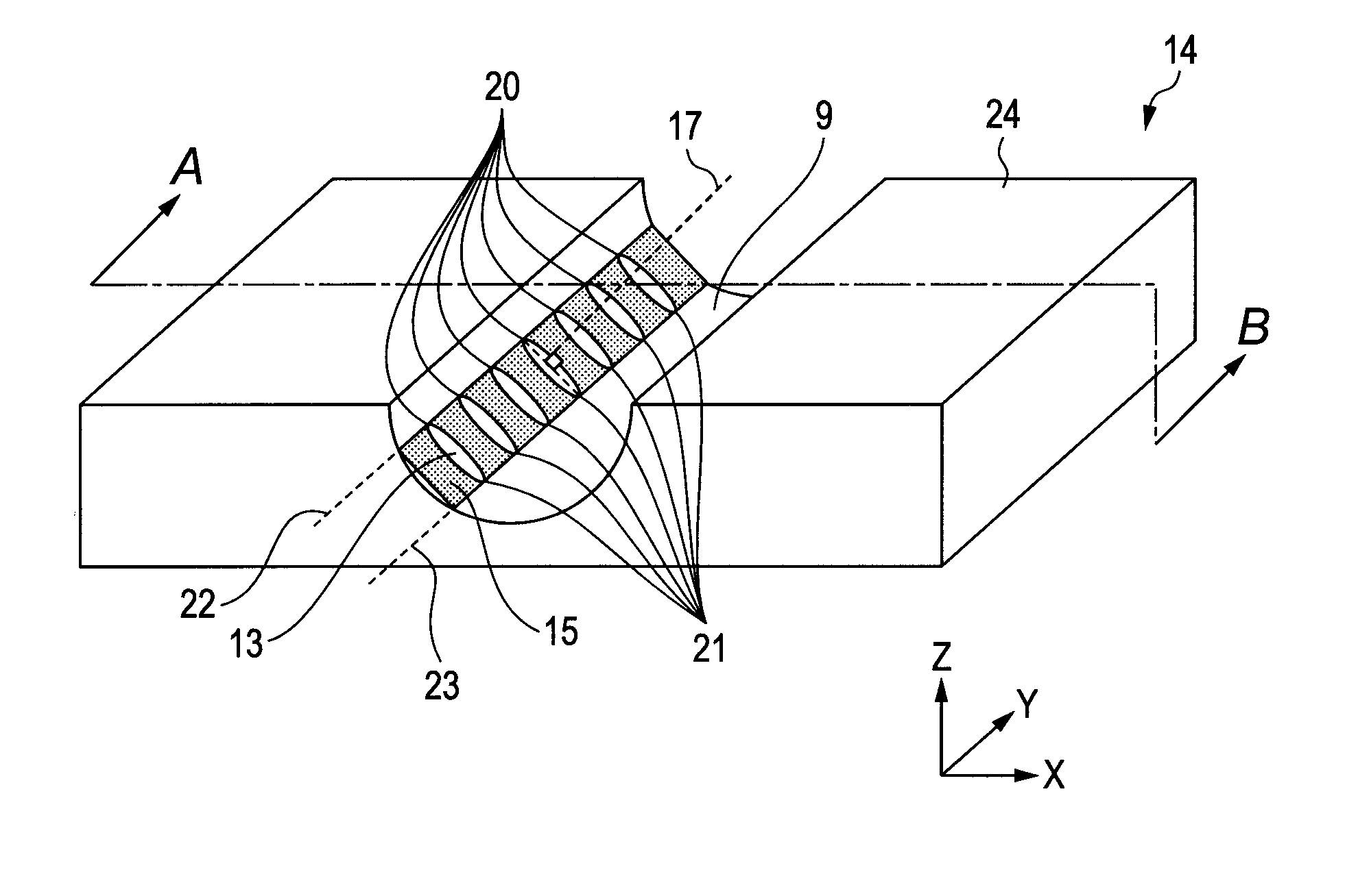 Ink jet recording head and method of producing ink jet recording head