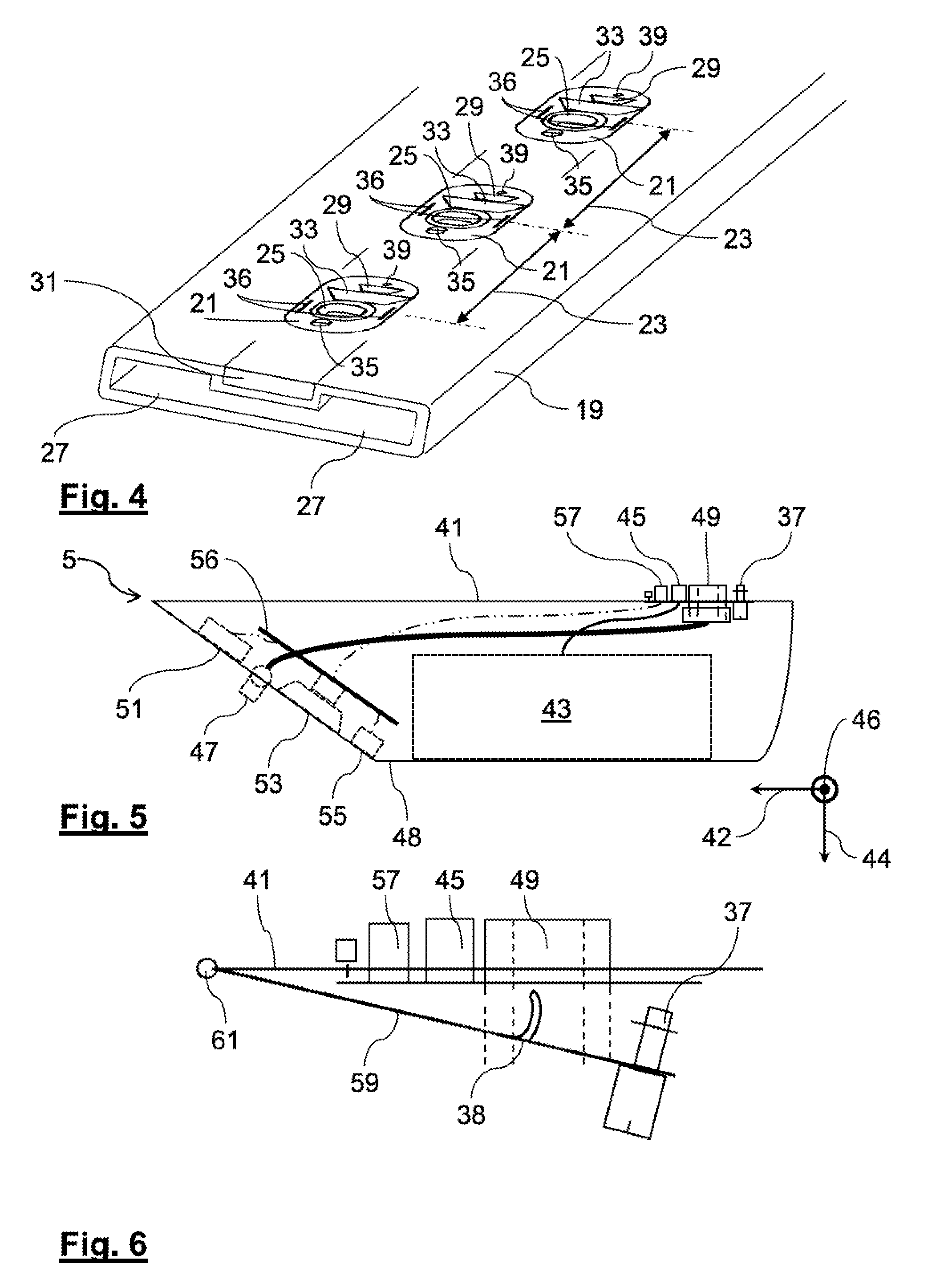 Panel for mounting a passenger supply unit and a passenger supply unit