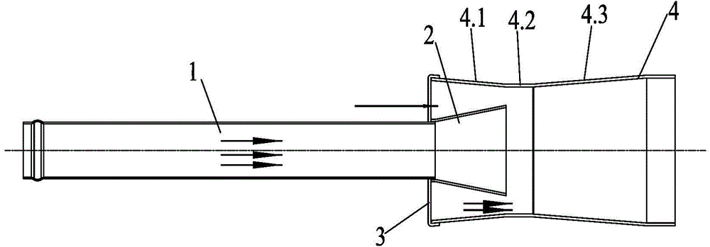 Exhaust gas injection mechanism