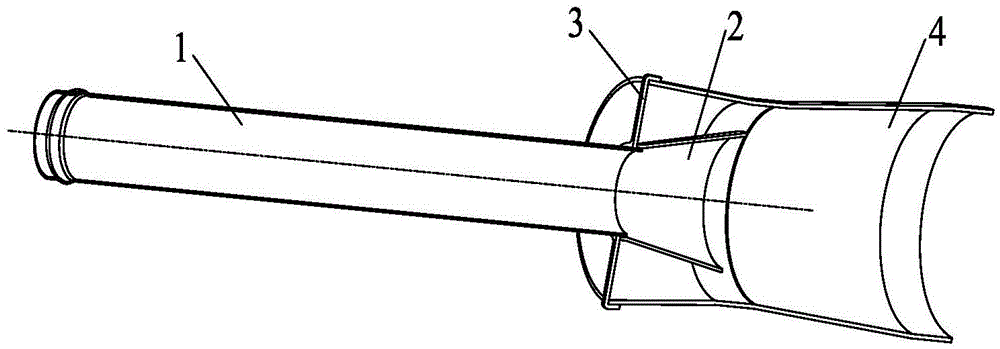 Exhaust gas injection mechanism