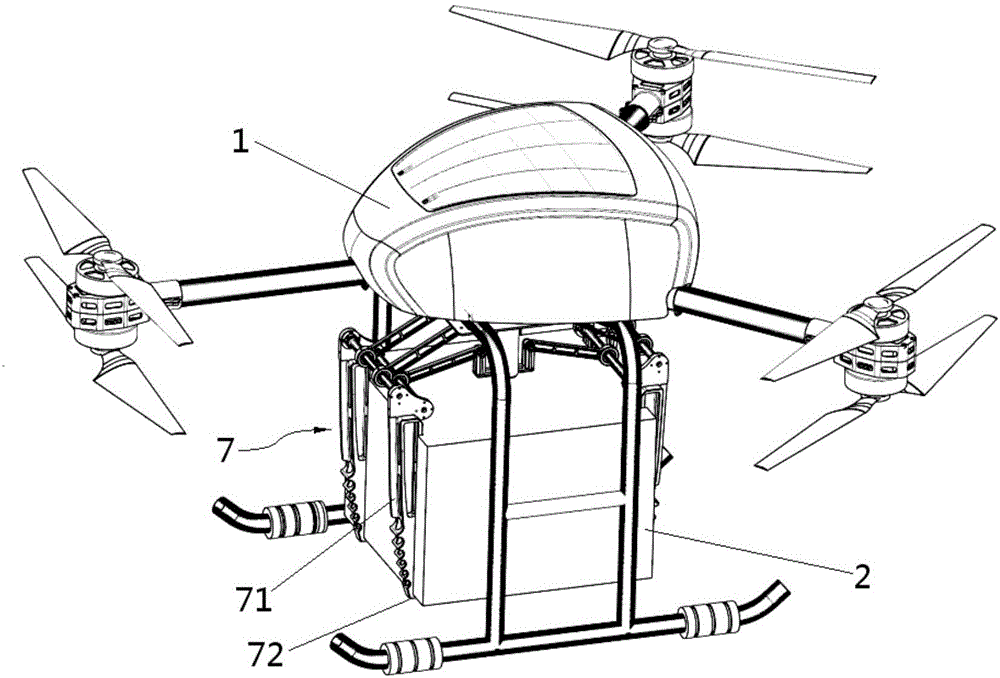 Cargo transportation method based on unmanned aerial vehicle