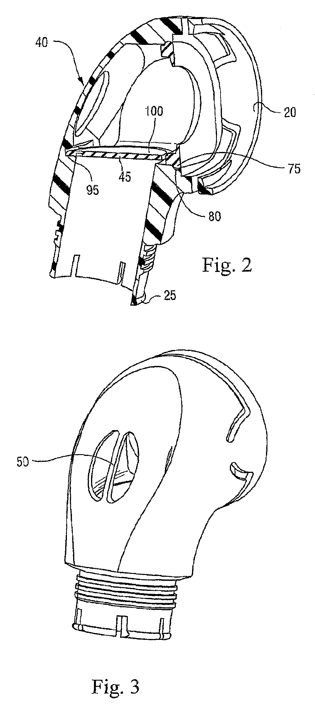 Anti-asphyxia valve assembly for respirator mask