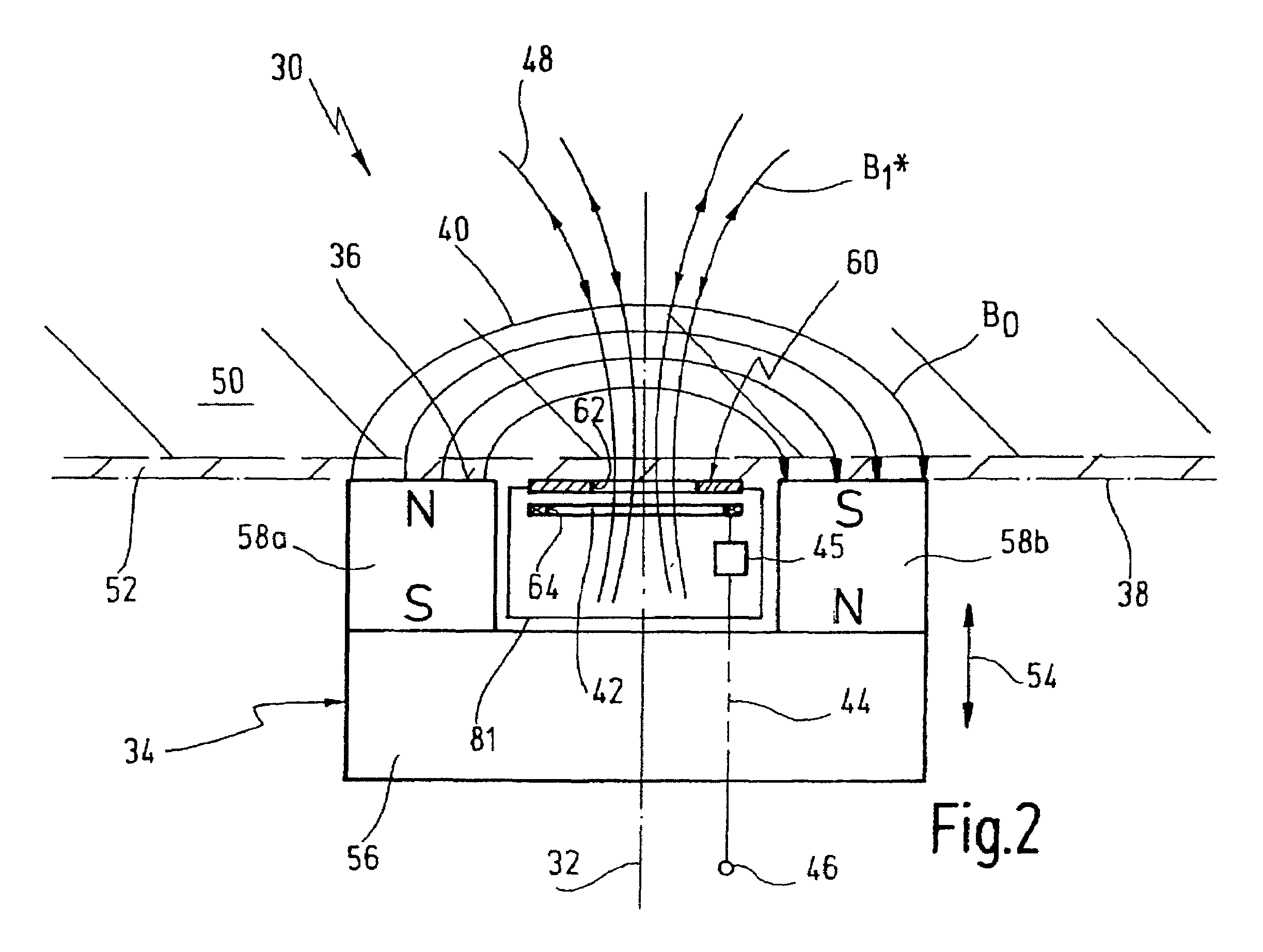 Probe head for nuclear magnetic resonance measurements