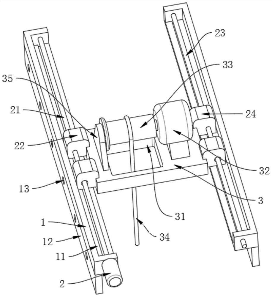 Lifting appliance applied to vehicle machining