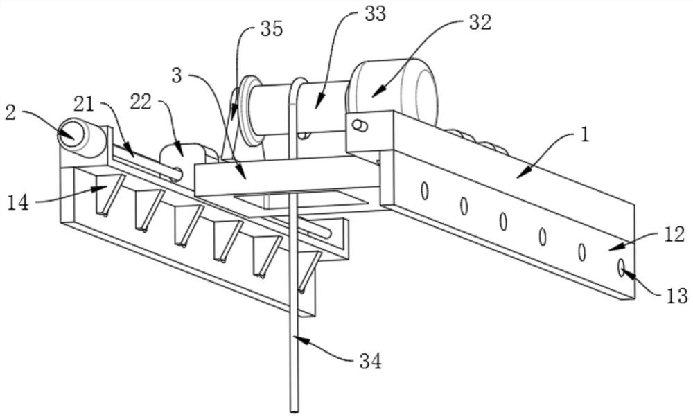 Lifting appliance applied to vehicle machining