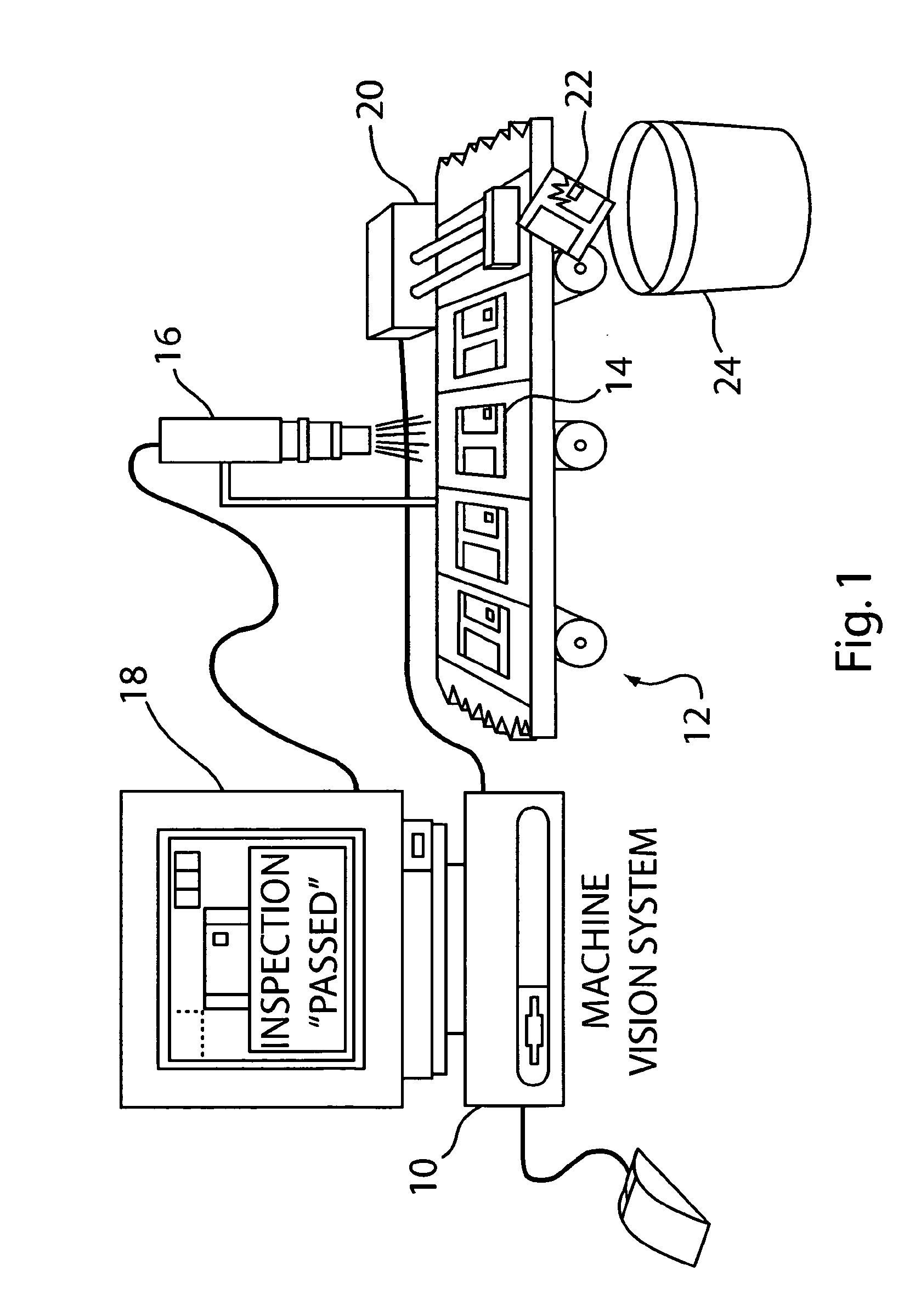 Method of pattern location using color image data