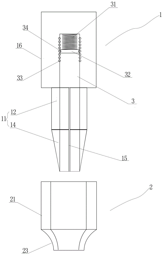 Adjustable grinding fixture of glass column grinding device