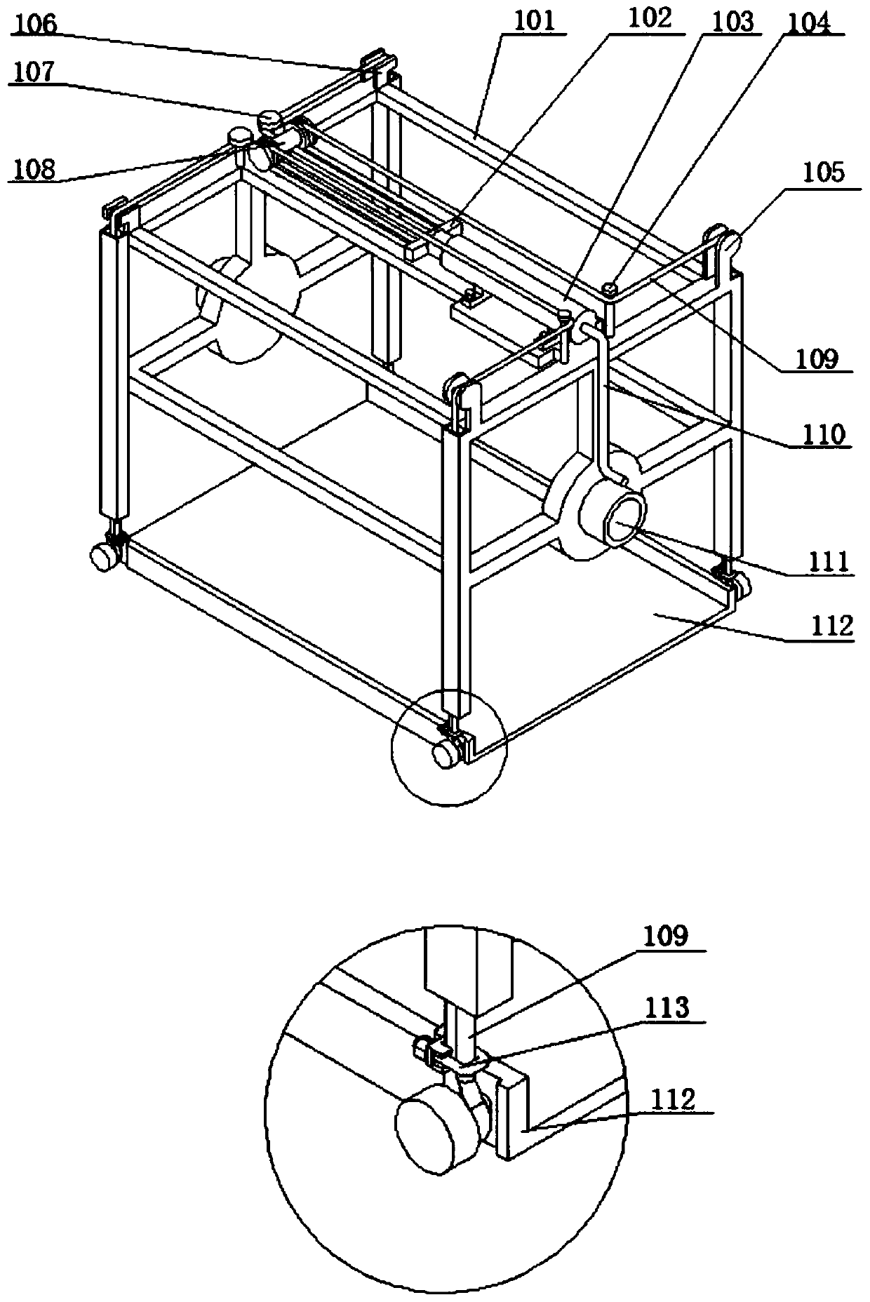 Lifting three-dimensional mechanical parking lot