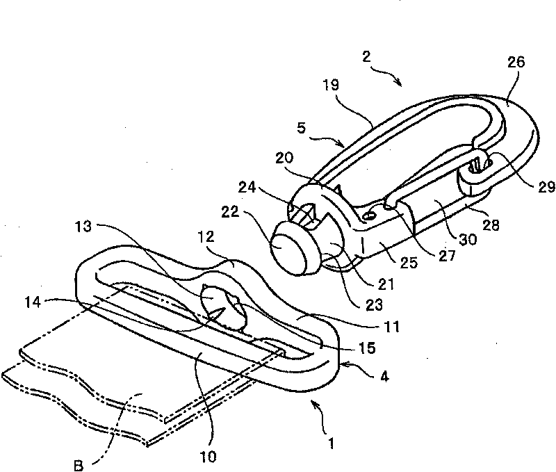 Connecting fitting