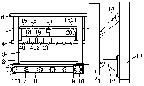 Carrying and fixing device for home decoration bookcase plates