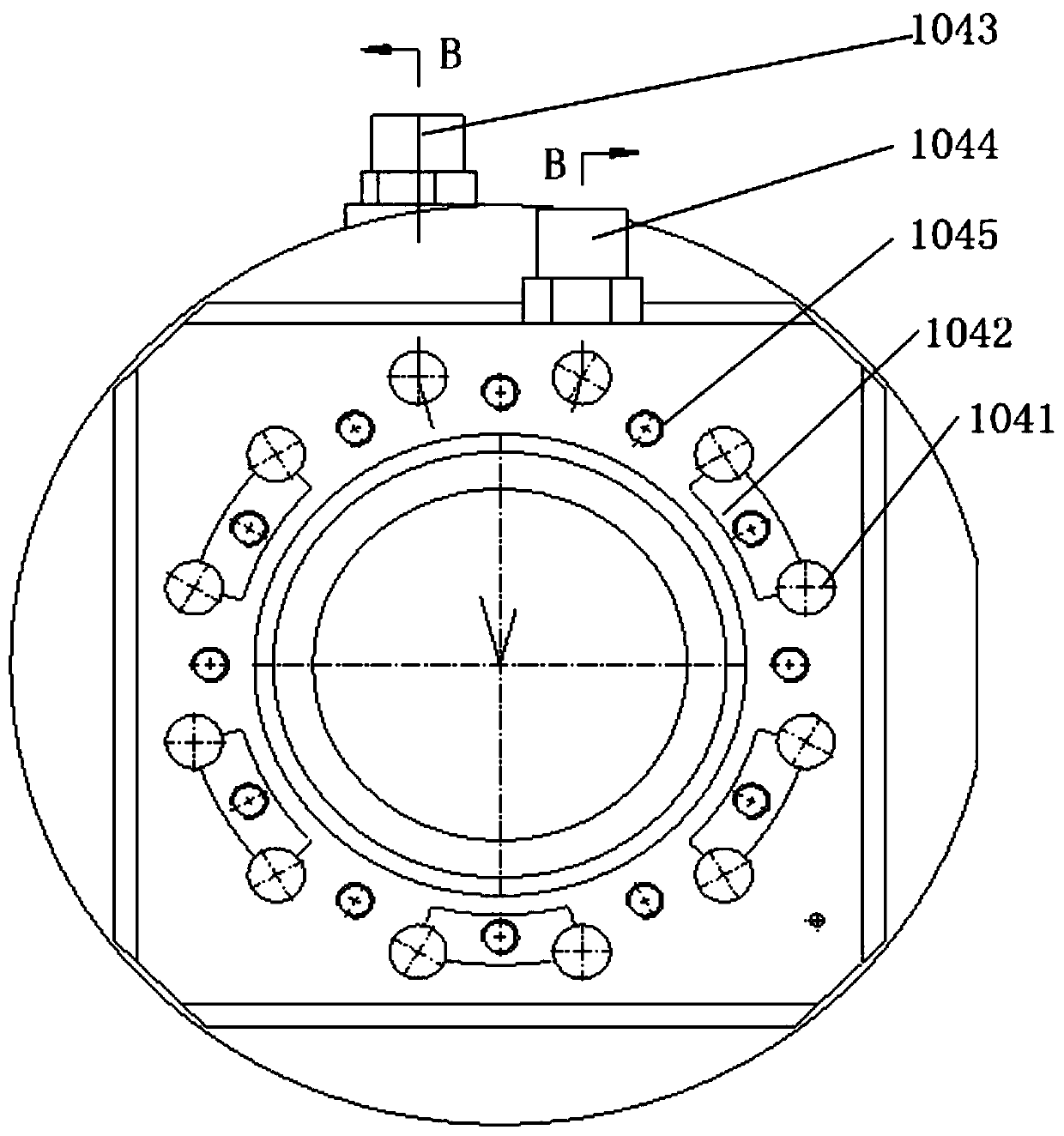 Dual cooling system suitable for large-displacement electro-hydraulic servo actuator