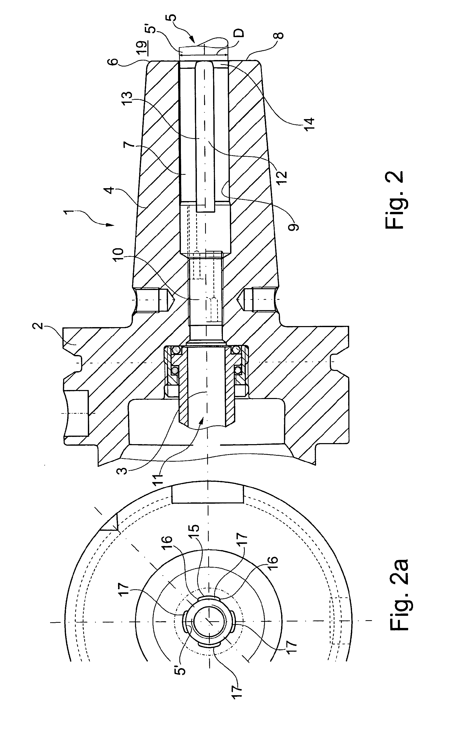 Tool holding device
