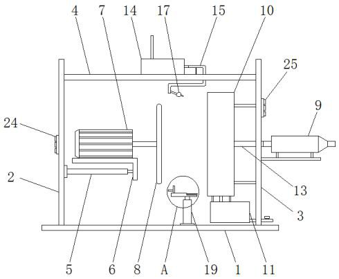 Surface dirt removing mechanism for building glass processing