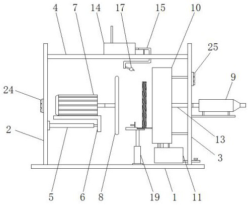 Surface dirt removing mechanism for building glass processing