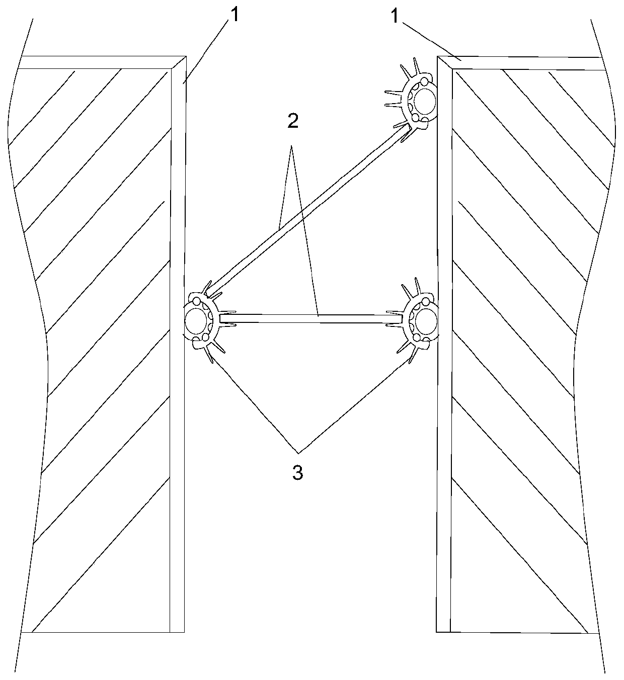 Steel structure and concrete pre-buried connection structure