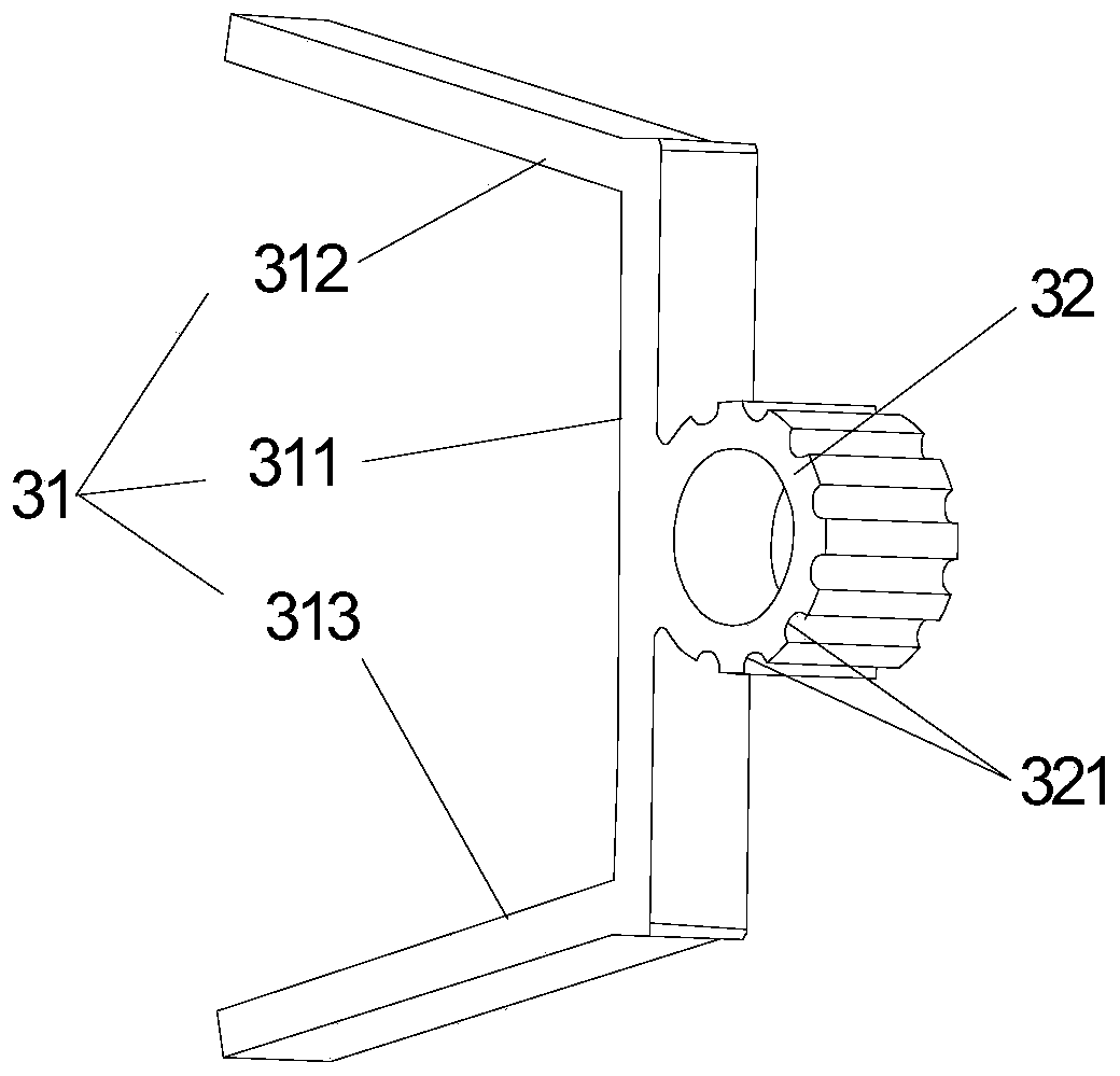 Steel structure and concrete pre-buried connection structure