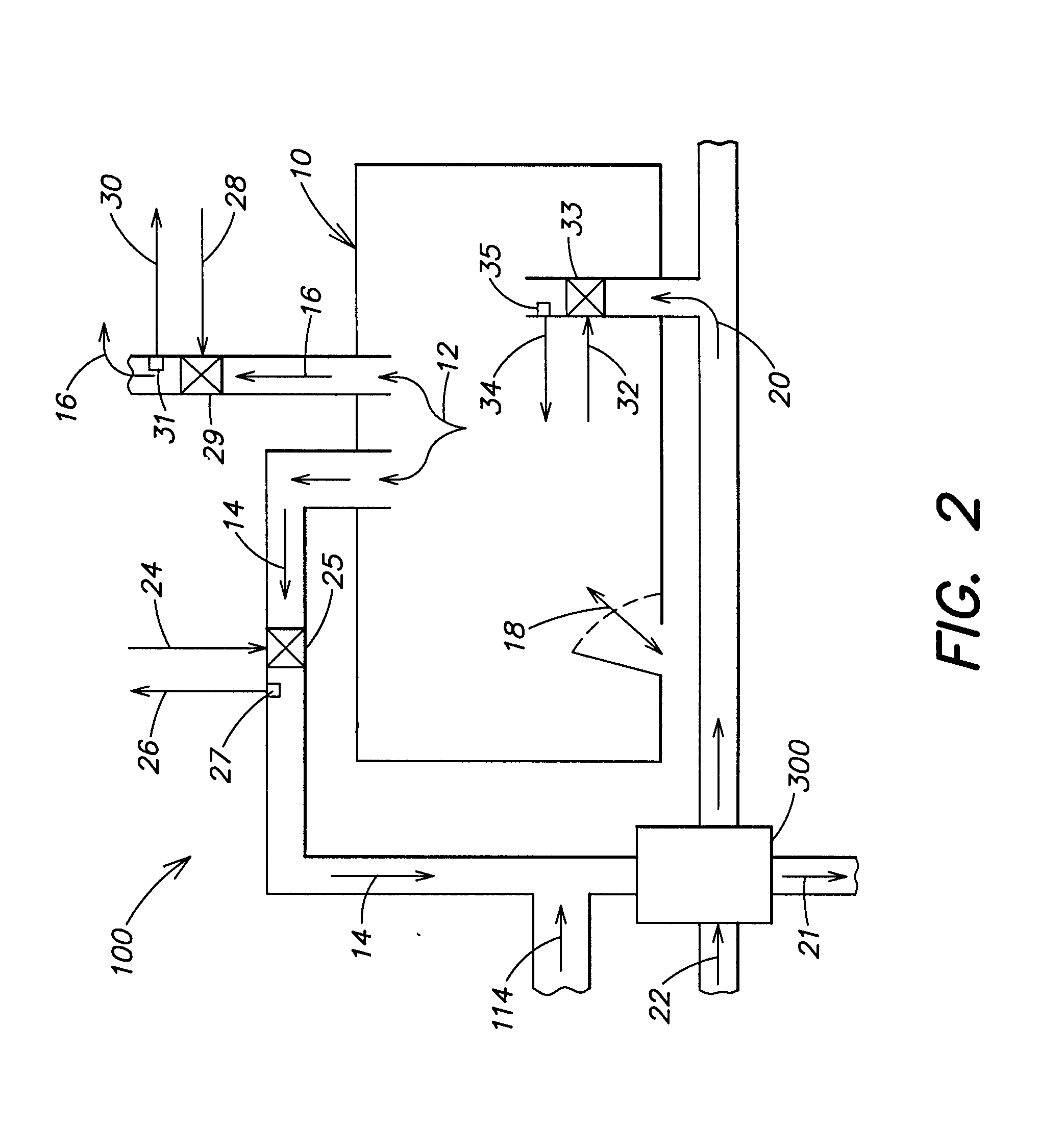 Methods and apparatus for recirculating air in a controlled ventilated environment