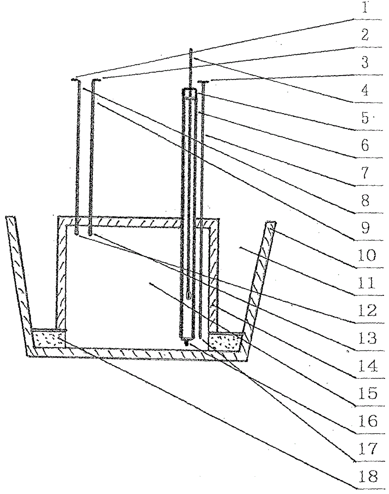 System, method and device for irrigating and planting fresh-water plants with self-sucking water tank