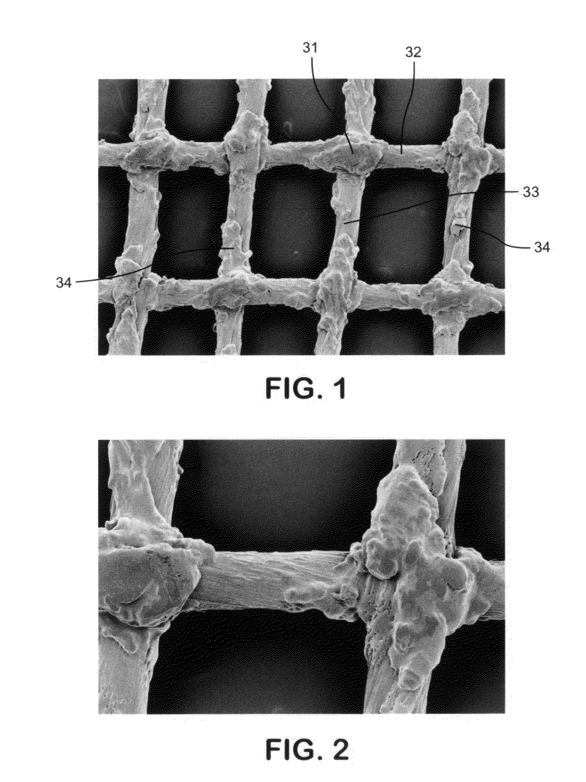 PTFE fabric articles and methods of making same