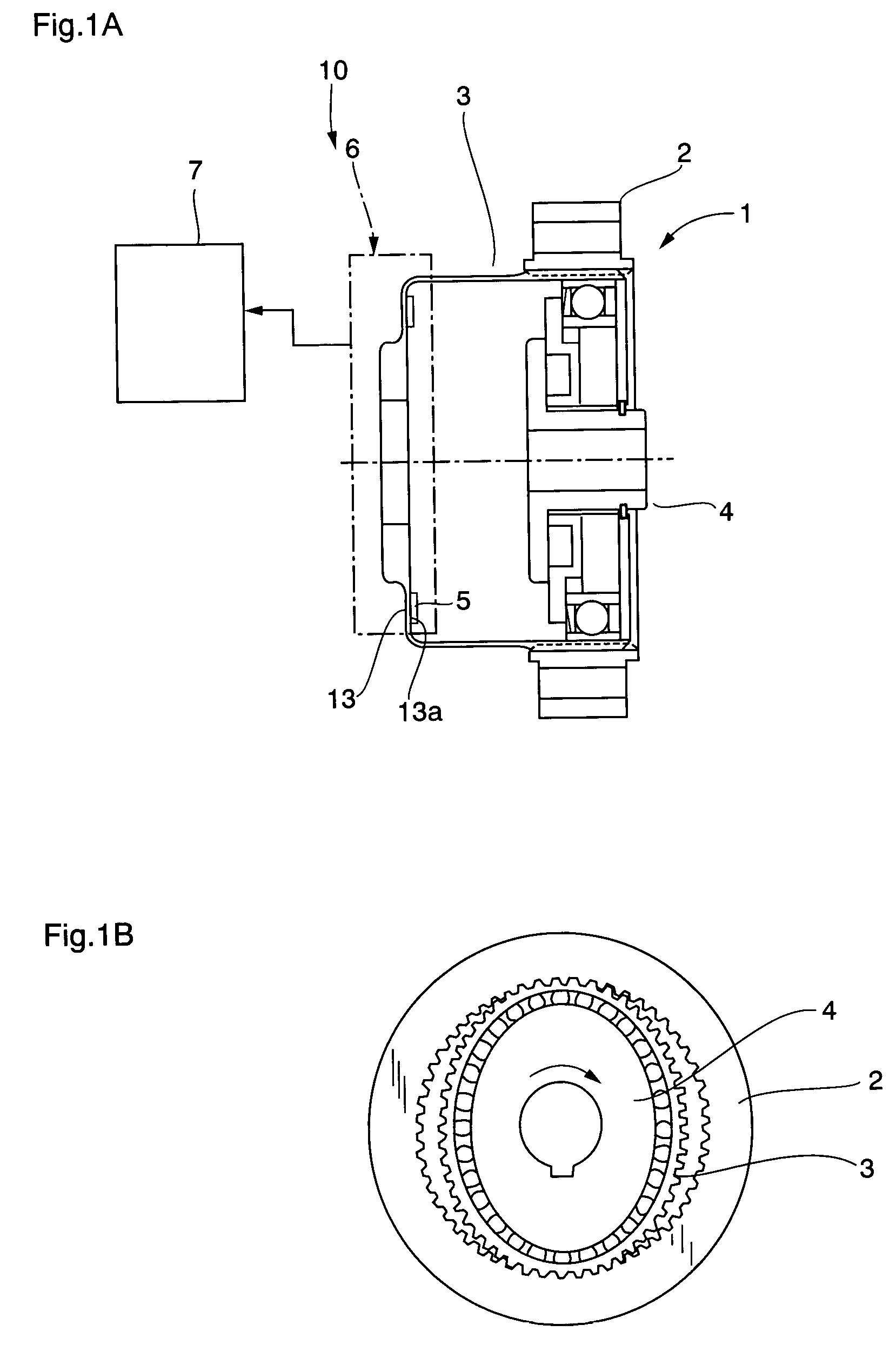 Torque detection device for wave gearing