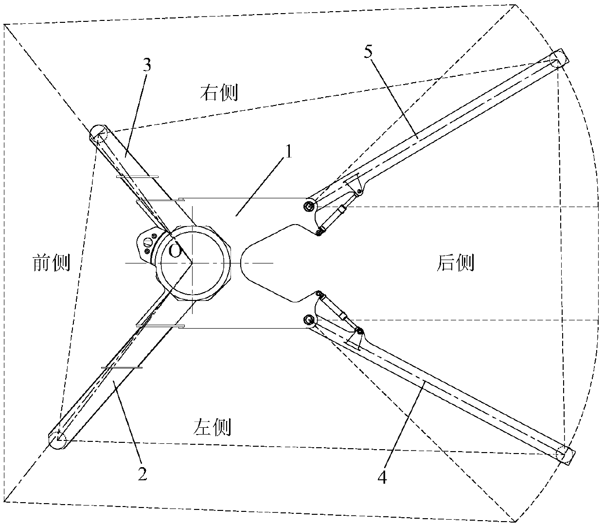 Boom system control method, boom control system and boom equipment