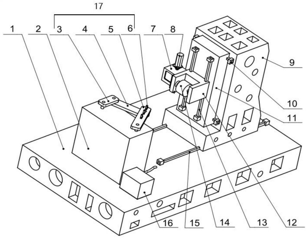 Machining machine tool and machining method for variable hyperbolic arc tooth trace cylindrical gears