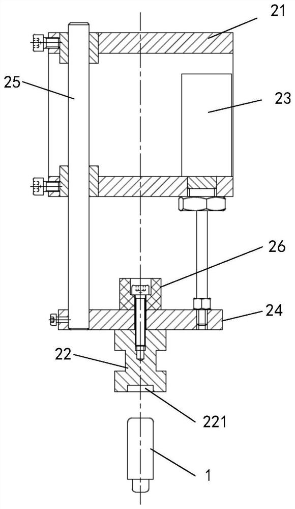 Stepping motor magnetic steel mounting device