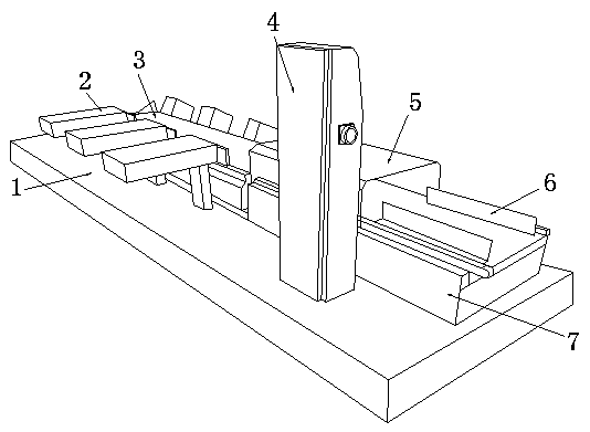 Subpackaging assembly line for material distribution